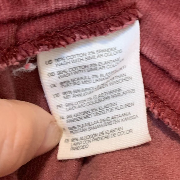 Vintage low rise corduroy midi skirt - Picture 9 of 9